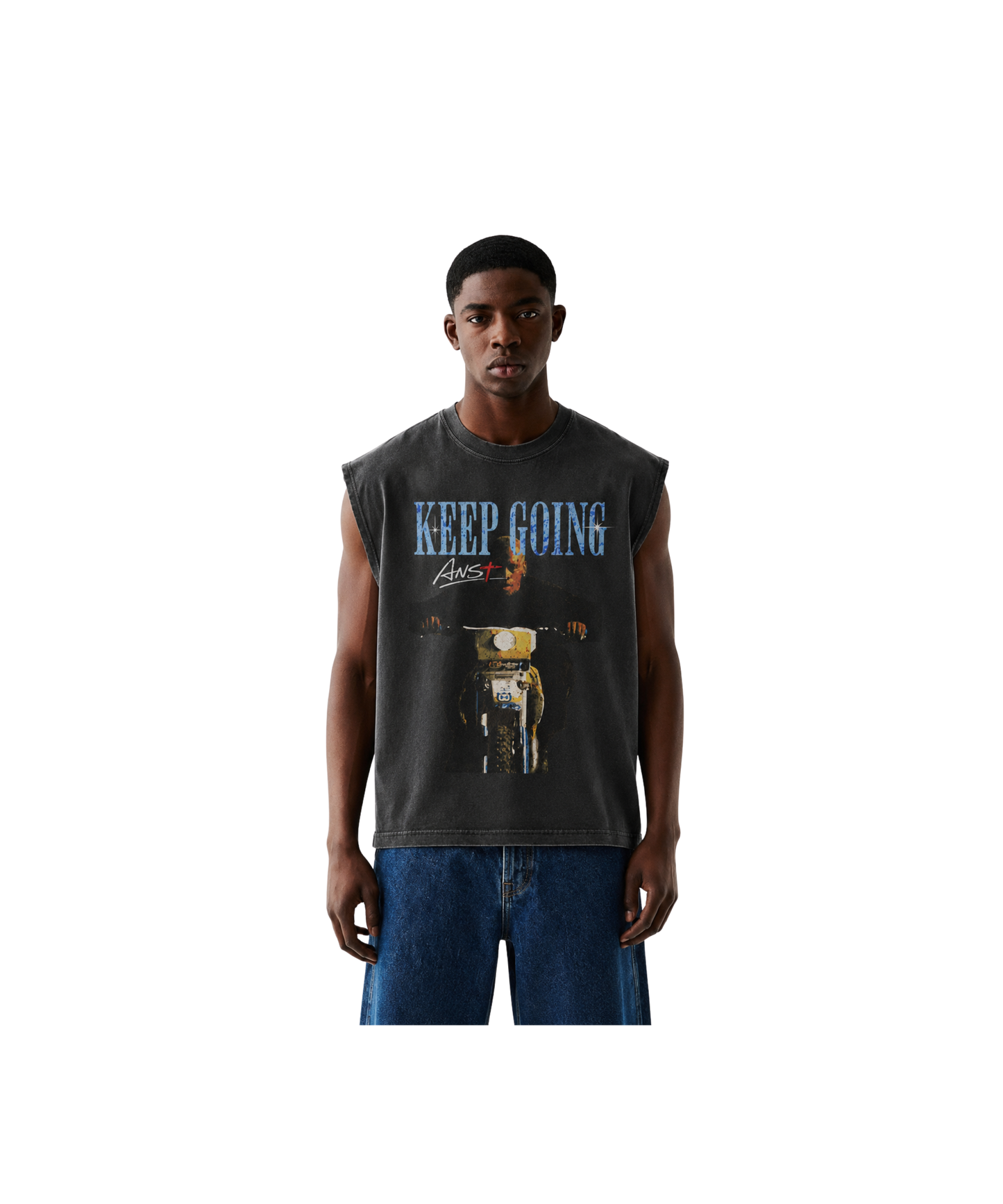 ANST SLEEVELESS TEE